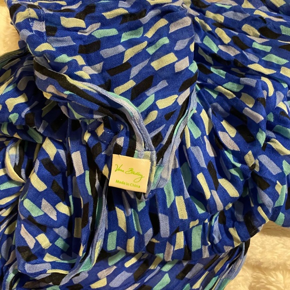 Vera Bradley Blue Pop Art Infinity Scarf - Picture 5 of 5